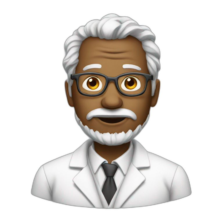 insane scientist emoji