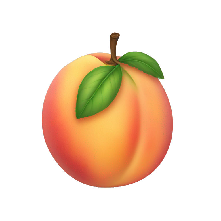 Peach  emoji