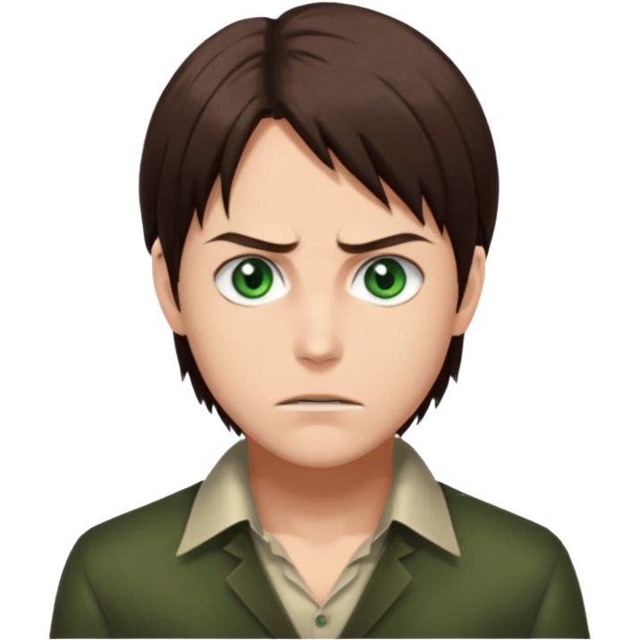 “Create an avatar that looks like Eren Yeager from Attack on Titan ...