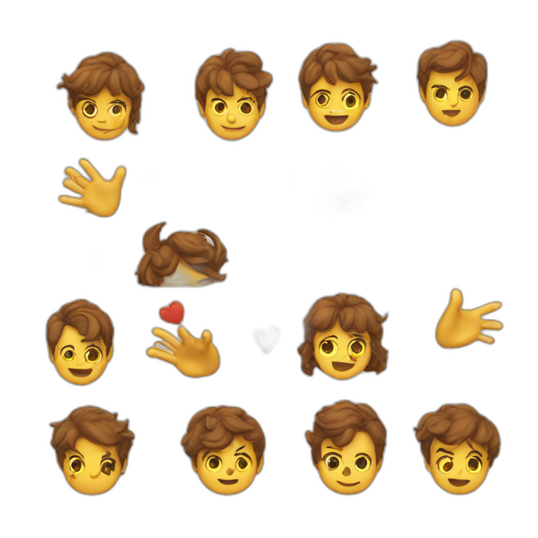 I like you emoji