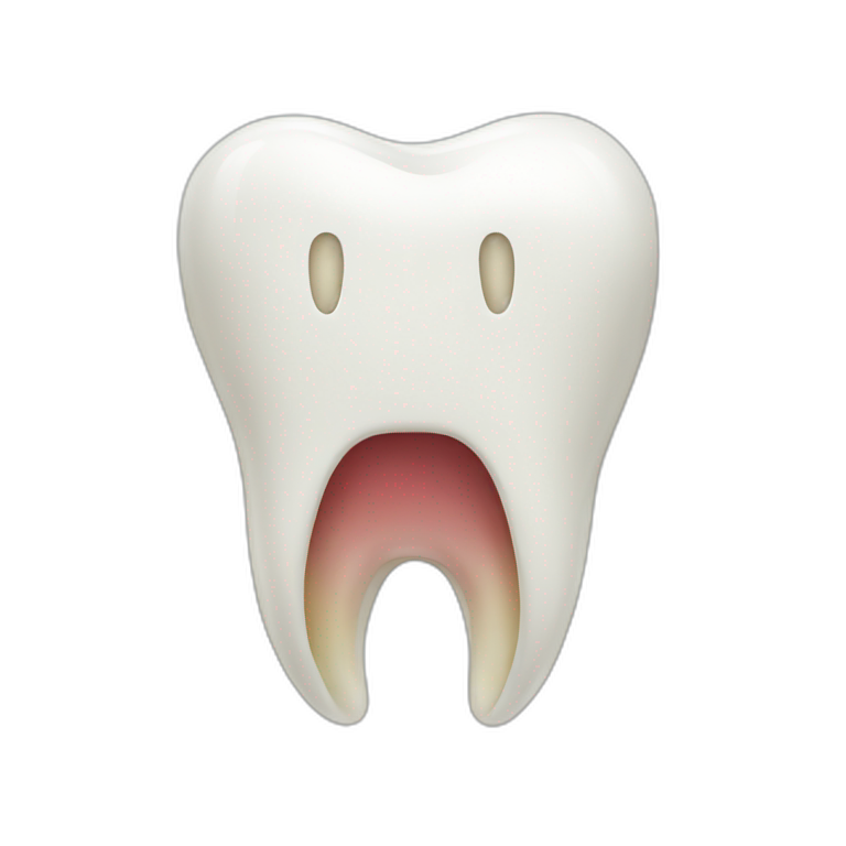tooth emoji