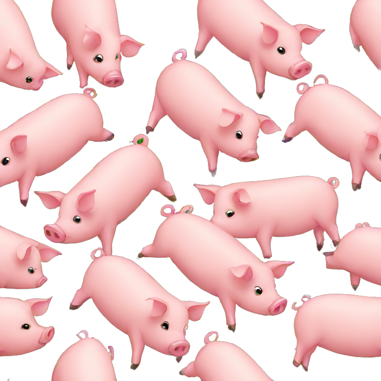 pigs in the grass emoji