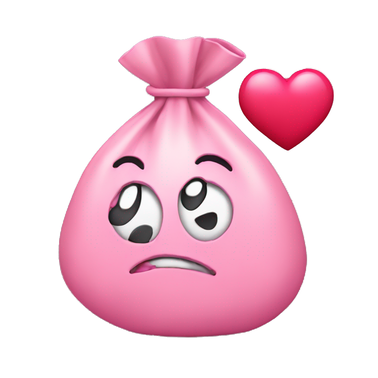 Pink money bag sales