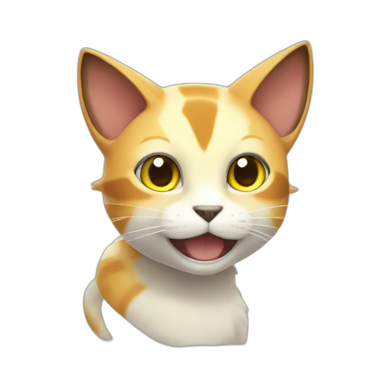 One Pokemon Cat emoji