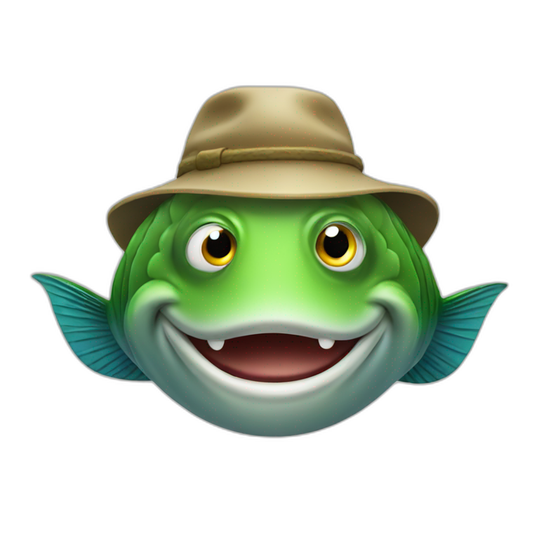 fisherman fish emoji