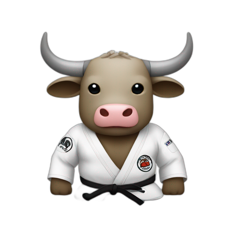 Ox Jiu-Jitsu  emoji