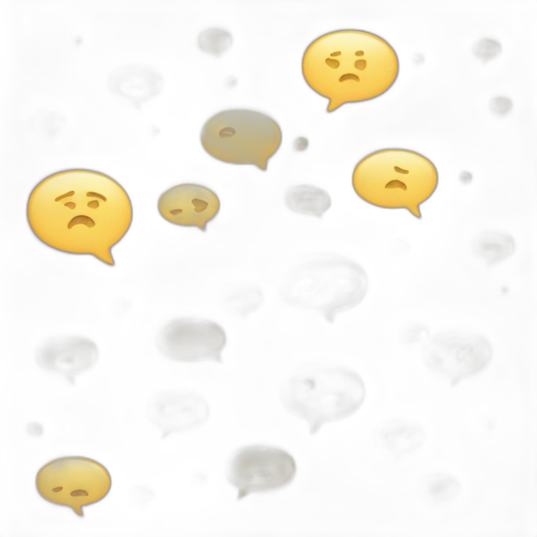 Conversation bubbles emoji
