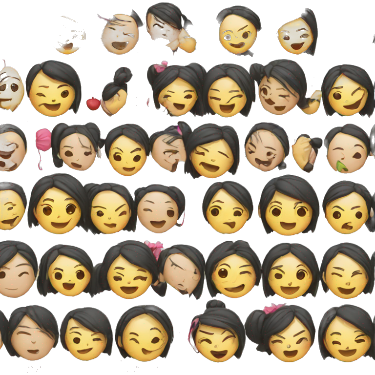 zumba asian emoji