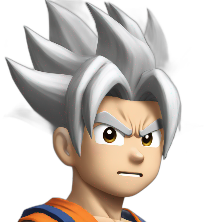 Goku black hair emoji