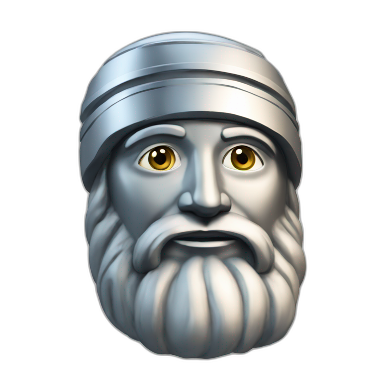 ancient-mesopotamian-god chrome emoji