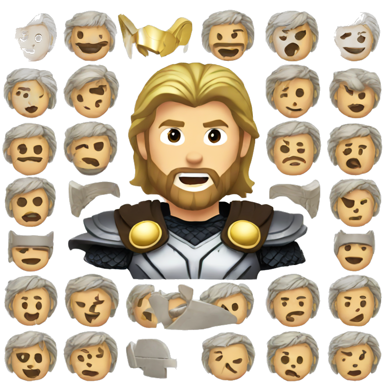 Thor chris hemsworth emoji