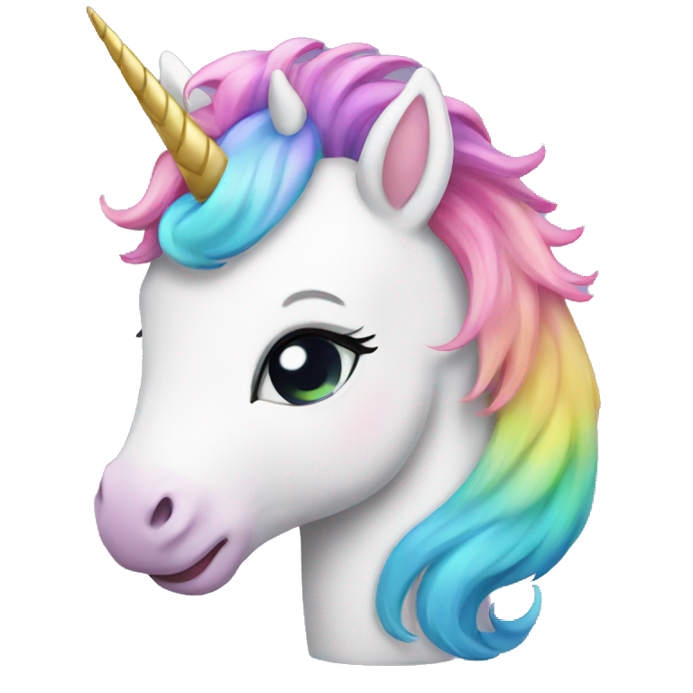 unicorn cute emoji