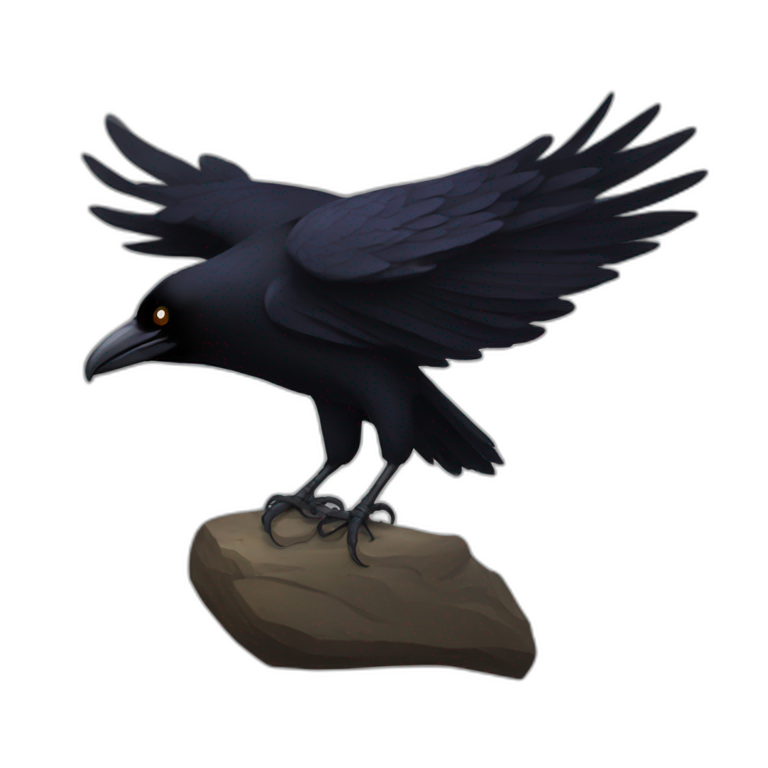 Raven talons emoji