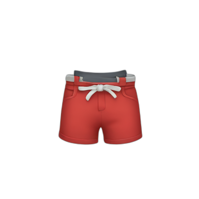 red shorts scanner emoji