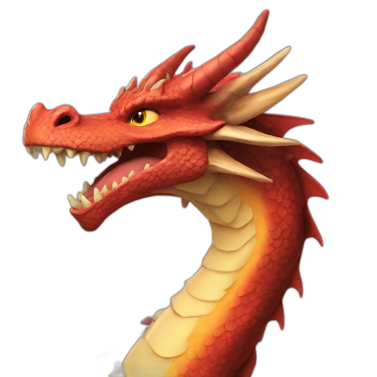 Epic dragon emoji