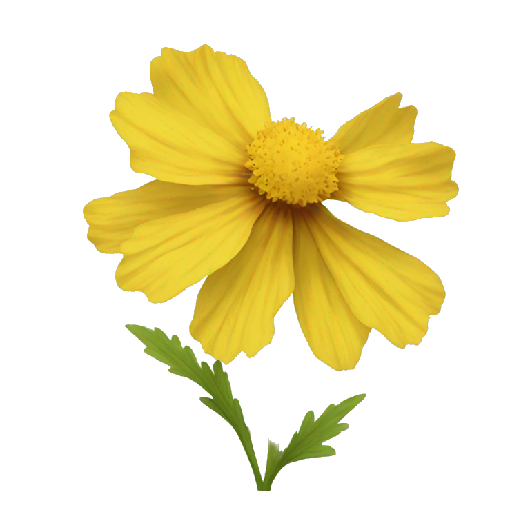 yellow coreopsis flower emoji
