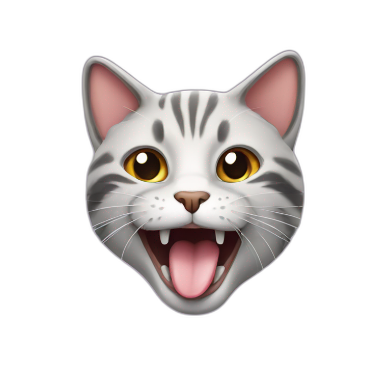 cat with tongue emoji
