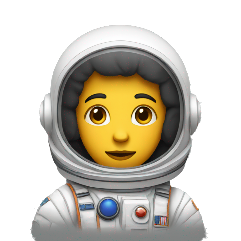 astronaut minimalistic emoji