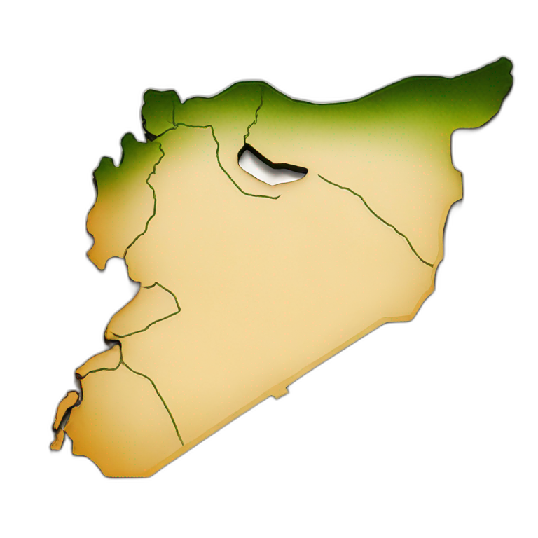 Syria map emoji
