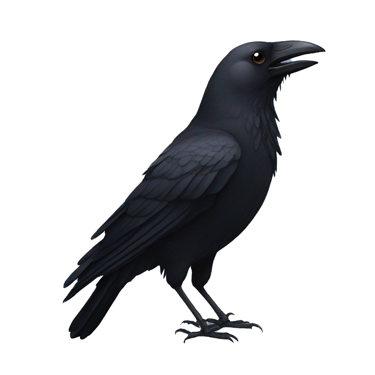 crow emoji