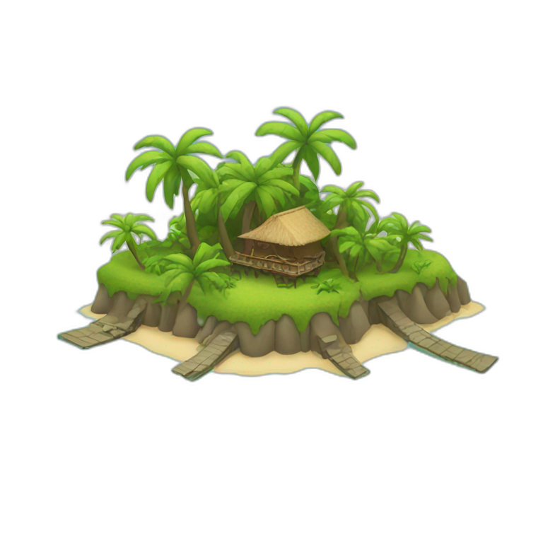 Island  emoji