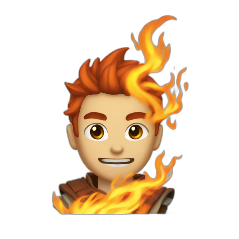 Mako Fire Bender emoji