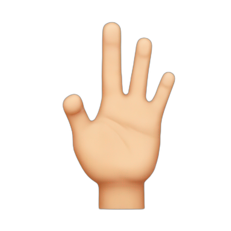 Annoying finger emoji
