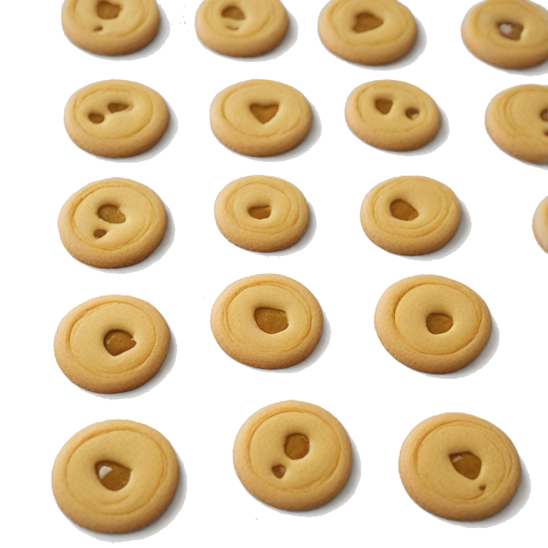 microscope cookies emoji