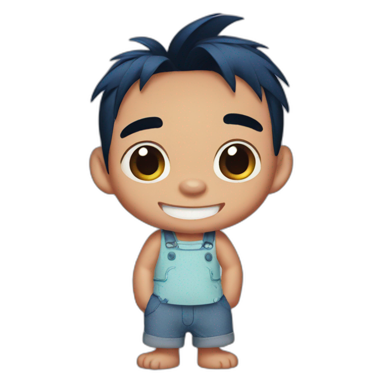 Stitch from lilo and stitch emoji