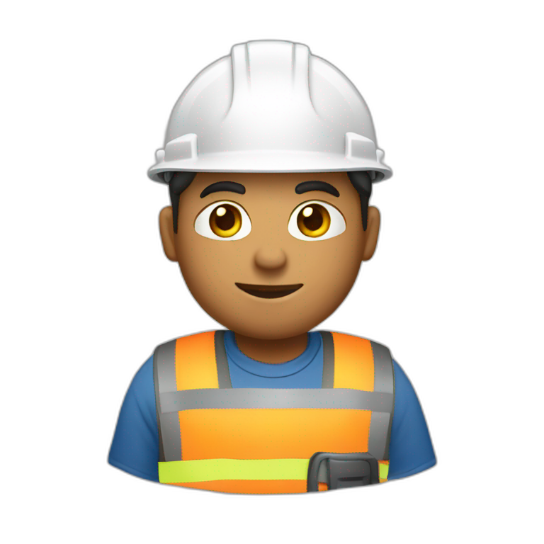 construction worker emoji