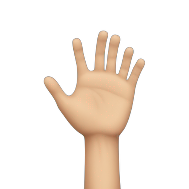 violent head scratch hand emoji