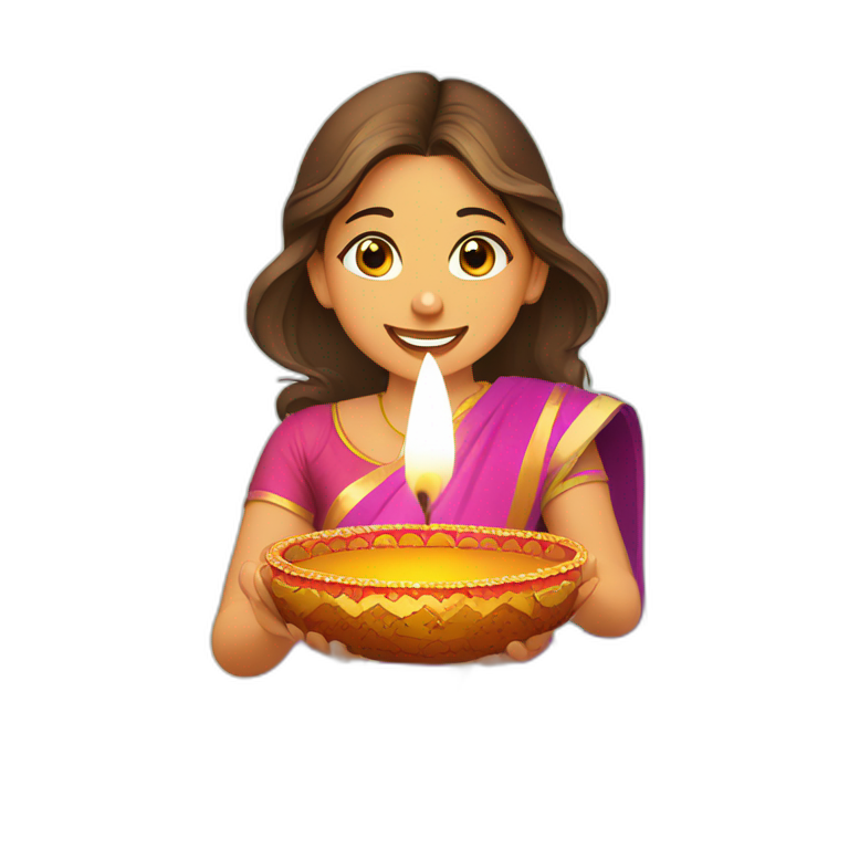 Wishing you a Diwali filled with love, laughter, and the sweetness of festive treats. Have a joyous celebration! emoji