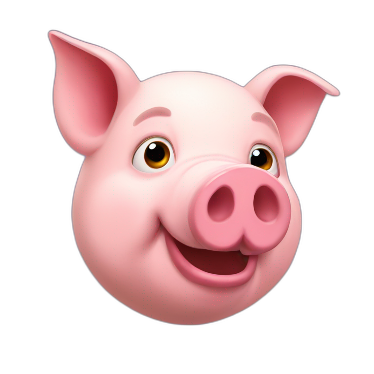 animatronic pig emoji