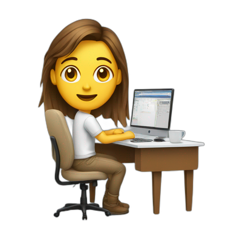 graphic-designer-at-desk emoji
