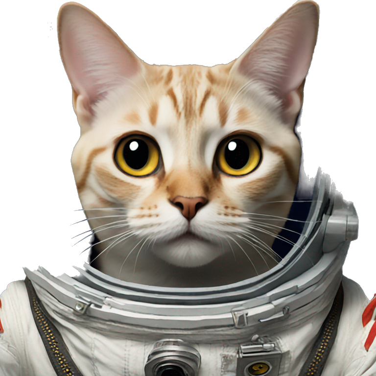 Cat in space emoji