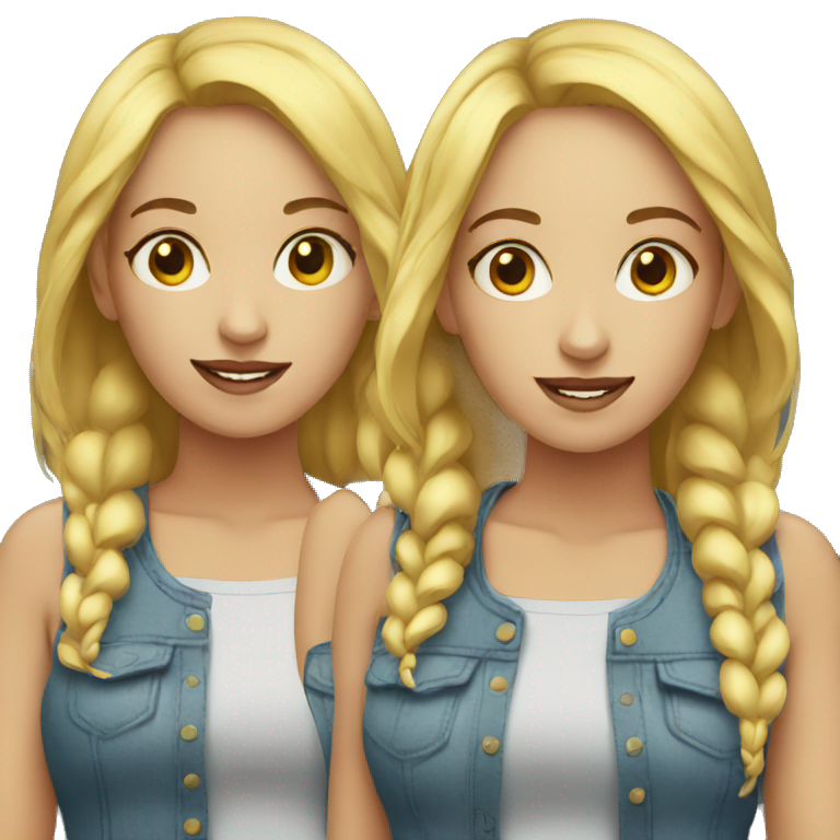 twins woman emoji