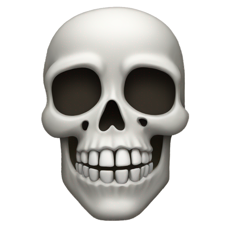 iOS Skull emoji