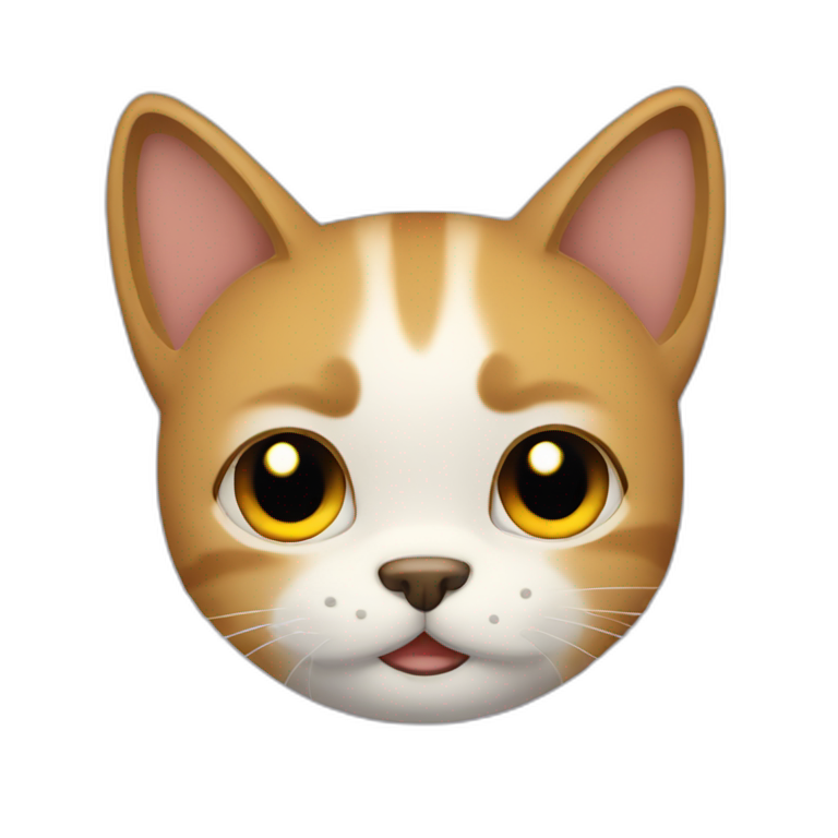 Gato con cara triste llorando emoji