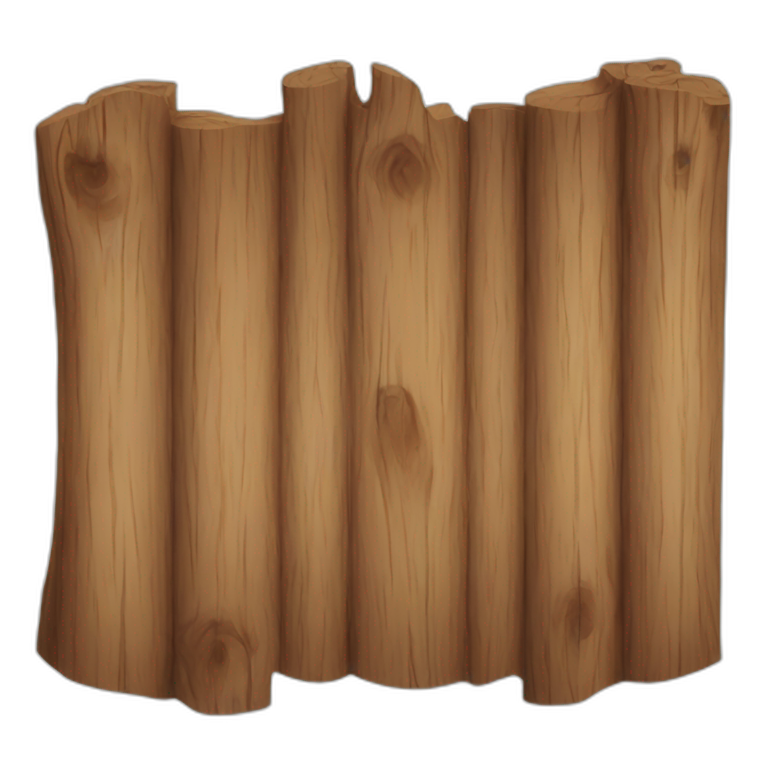 Wood emoji