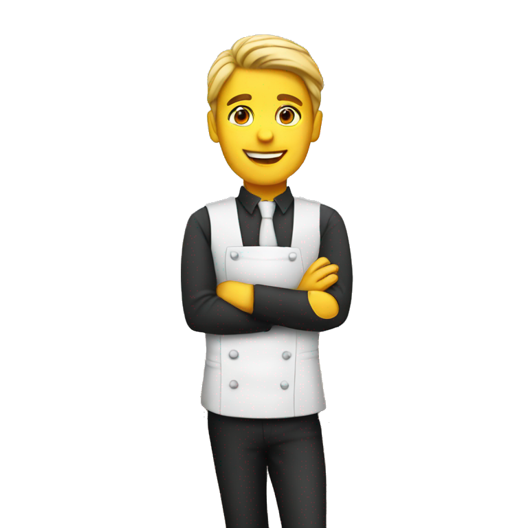 waiter emoji