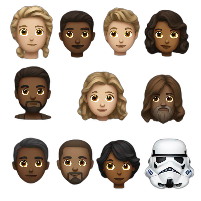 Stars wars emoji
