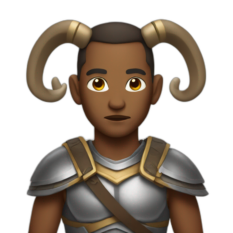 Warrior with long ears emoji