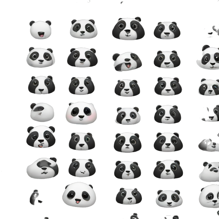 Panda using motorola device  emoji