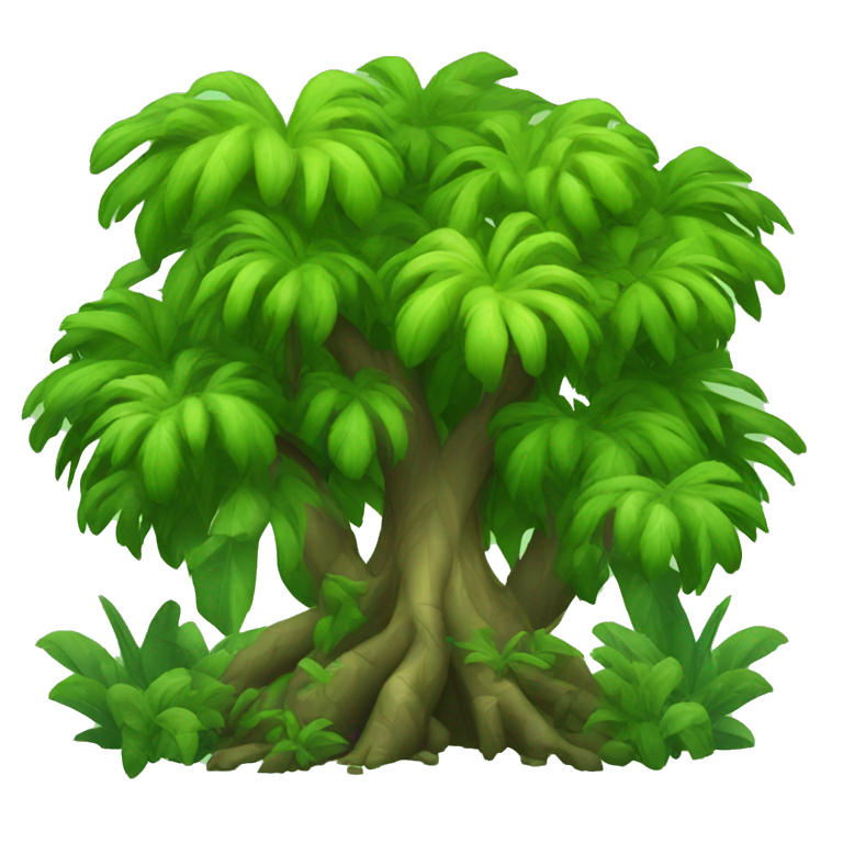 jungle trees emoji