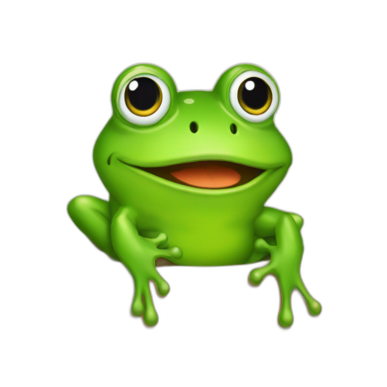 frog-shopping-bag emoji