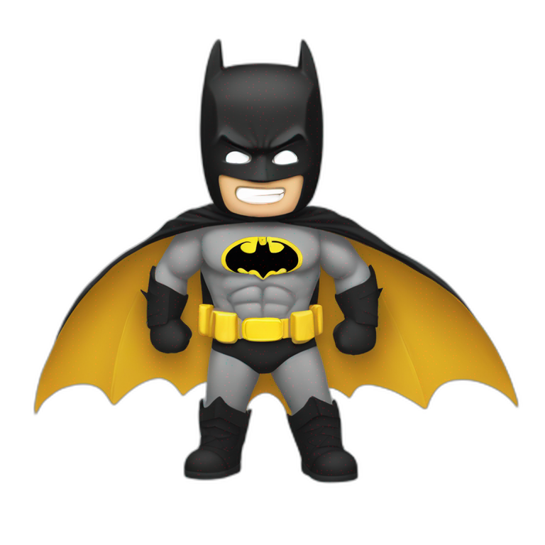 Batman dessin animé emoji
