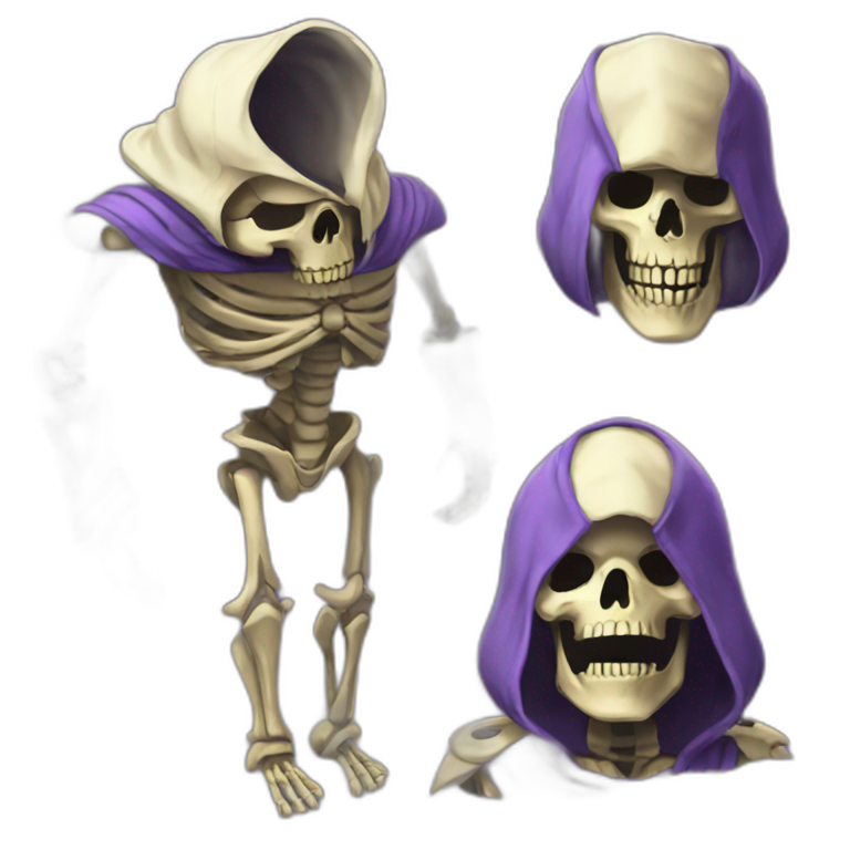 skeletor all body emoji