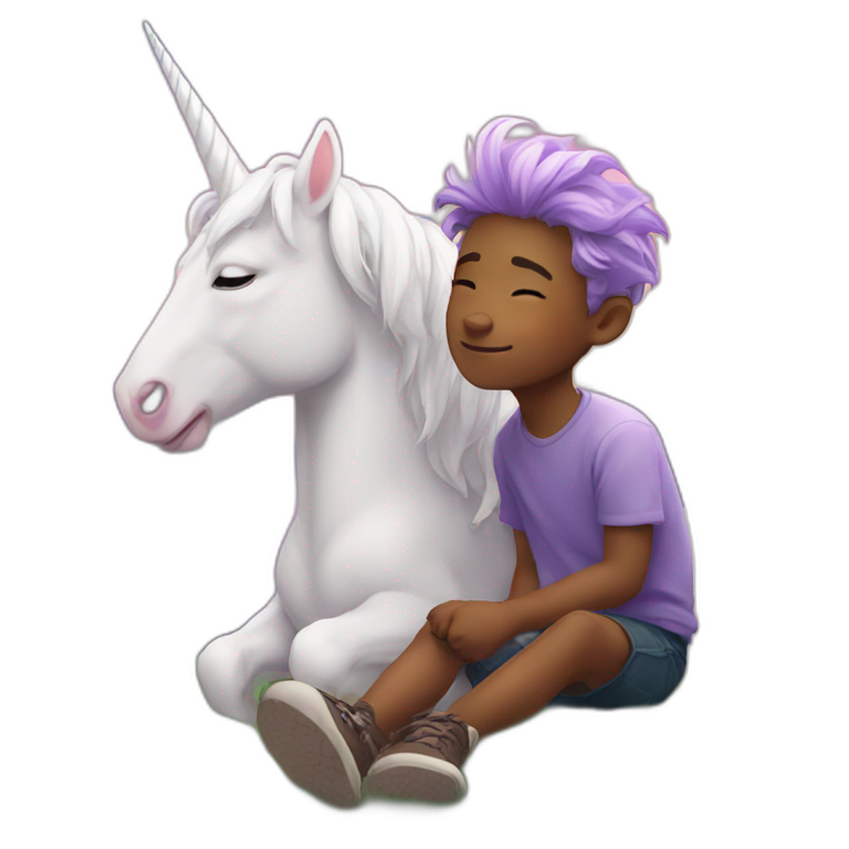 boy-dreaming-about-unicorns emoji
