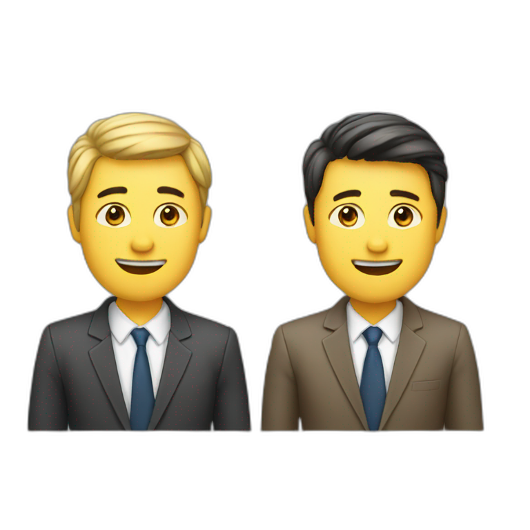 two-Colleagues-talking emoji