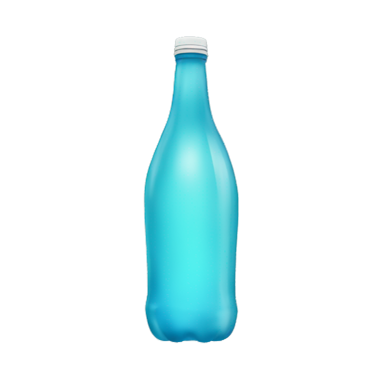 Botella de agua emoji